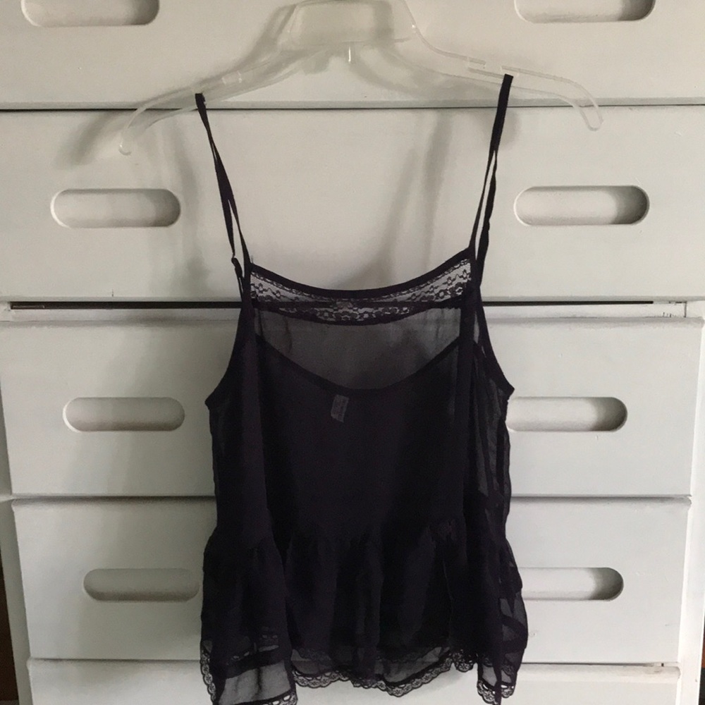 Plum Free People INTIMATELY Top