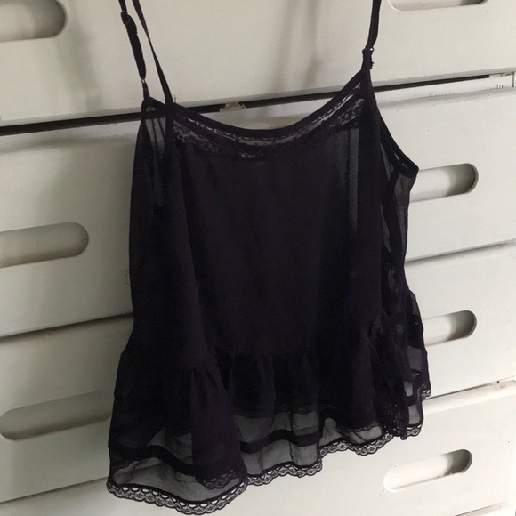 Plum Free People INTIMATELY Top - Picture 3 of 3