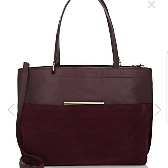 Brand new HALSTON HERITAGE LEATHER TOTE - Picture 1 of 4