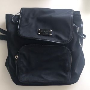 Kate Spade Black Backpack
