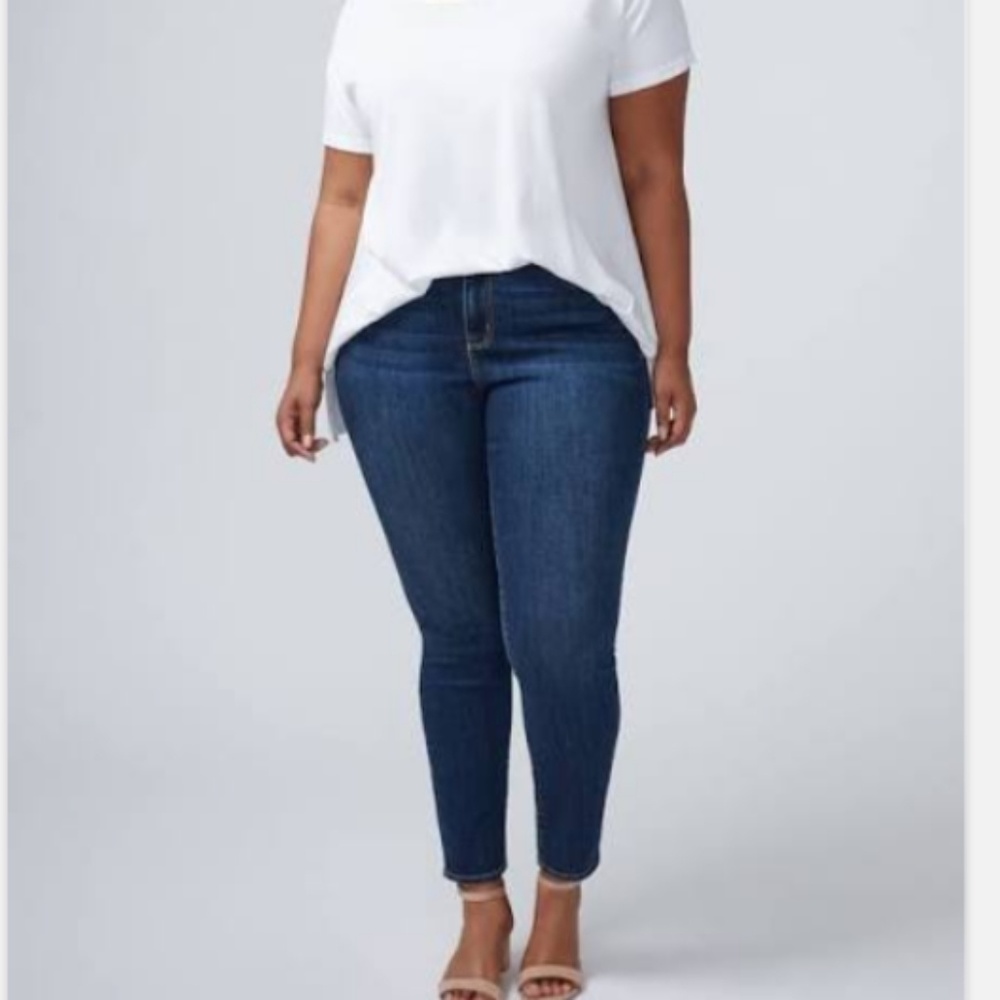 Lane Bryant skinny jeans. Size