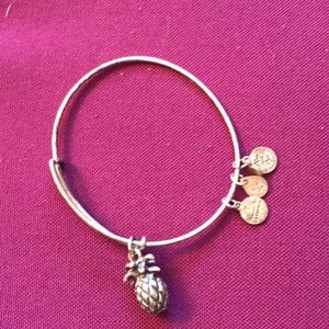 Alex and ani bracelet, pineapple