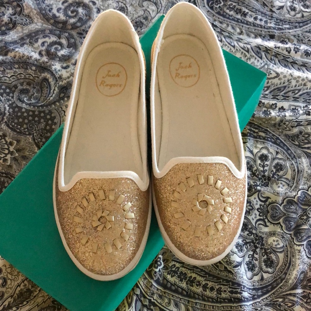 [ Jack Rogers ] Mila Glitter Flats