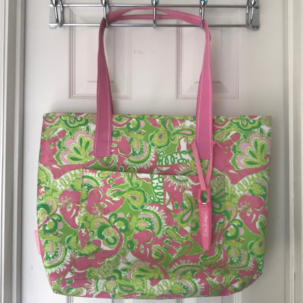 Lilly Pulitzer Cooler Bag and Bottle Opener