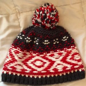 Fleece lined winter hat