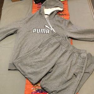 Puma sweat suit
