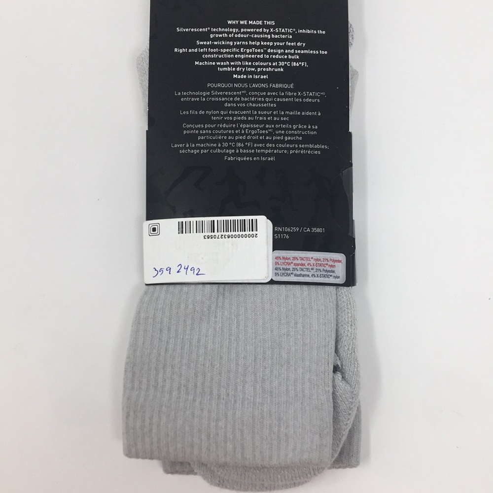 NWT Lululemon Men crew Sock - Picture 2 of 2