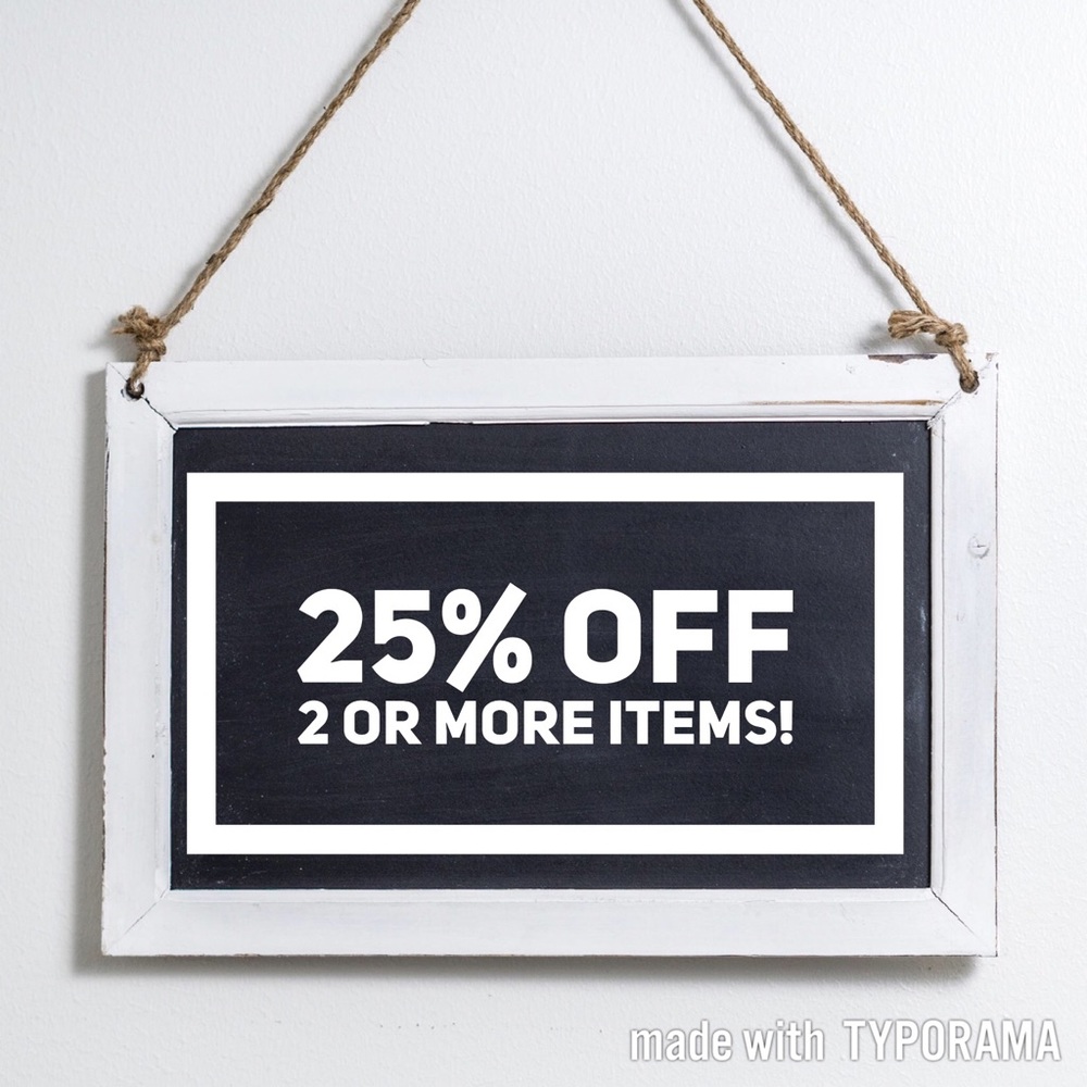 Discount Deal!