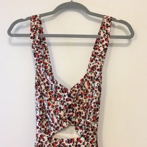 Summer cut-out dress