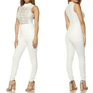 🌼💥5-Stars🌼Ivory Jumpsuit 🎉