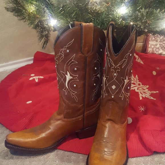 Gypsy Rose rhinestone boots - Picture 3 of 4