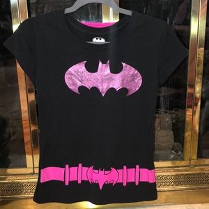 Girls Batman Tee with Cape!