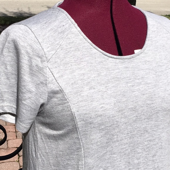 OLIVE & OAK Gray Dress - Size Medium - Picture 2 of 5