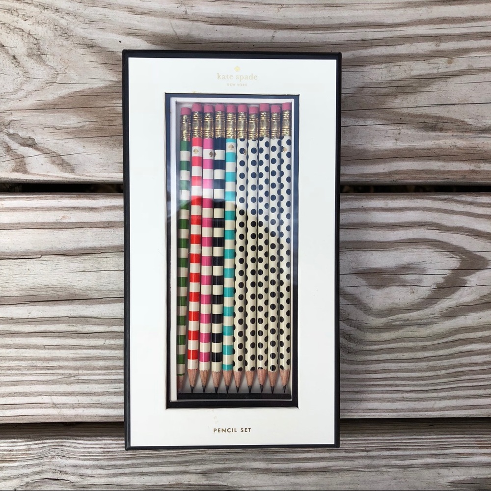 Kate spade pencil set