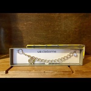 Liz Claiborne "R" Charm Bracelet