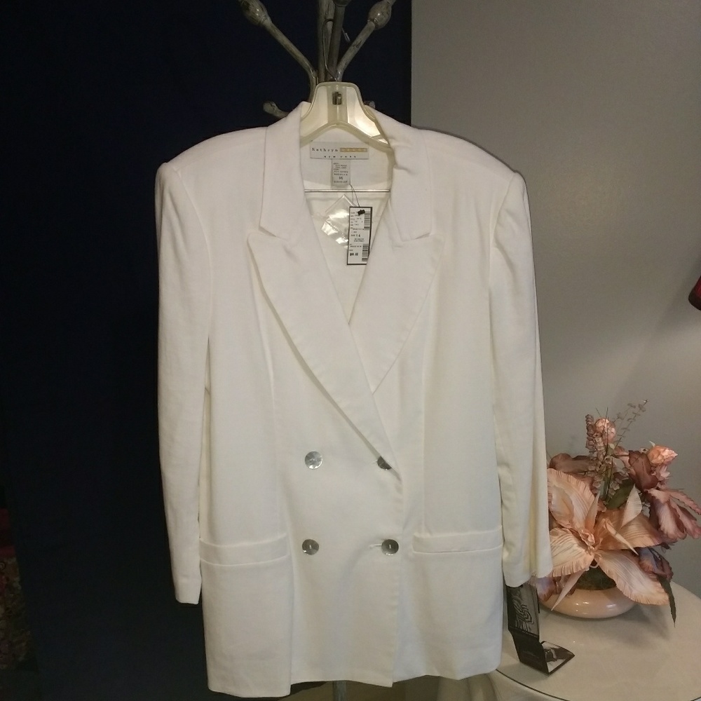 Lane Bryant Linen skirt suit