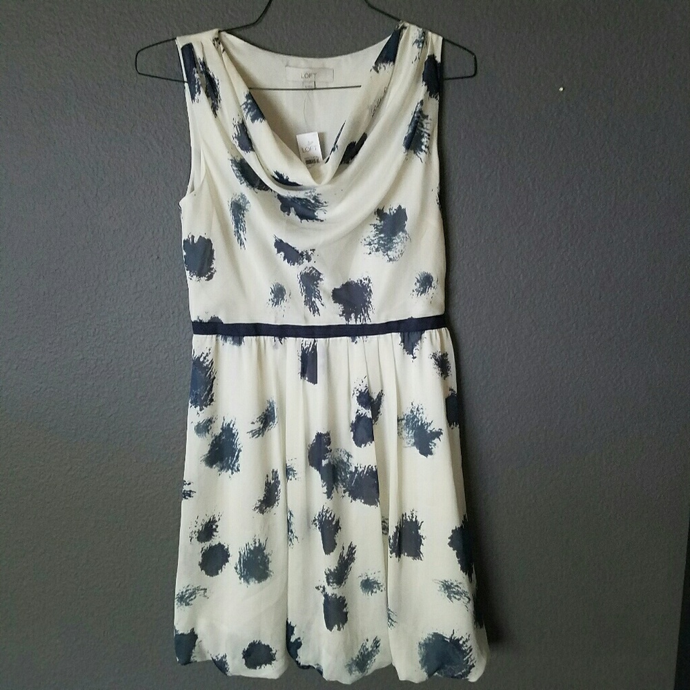 FLASH SALE: NWT Cowl Neck Loft Dress