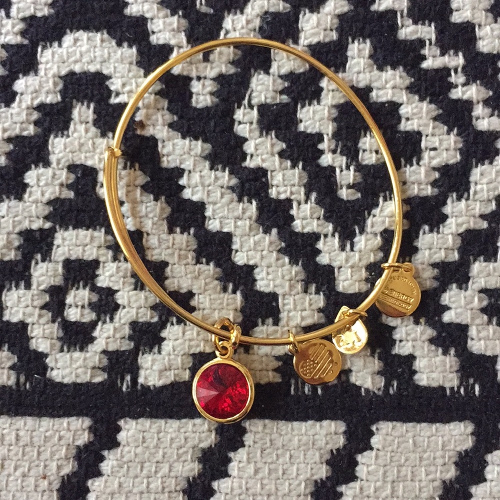 Alex & Ani January birthstone bracelet