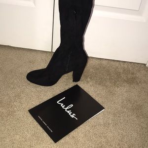 Lulu’s Over-The-Knee Boots - New in box!