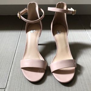 Pink ankle strap heels by BP Nordstrom