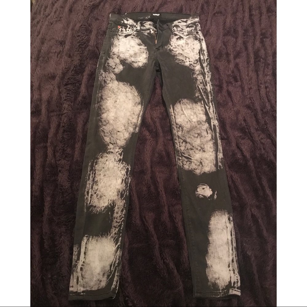 Hudson midrise nico super skinny jeans (size 26)