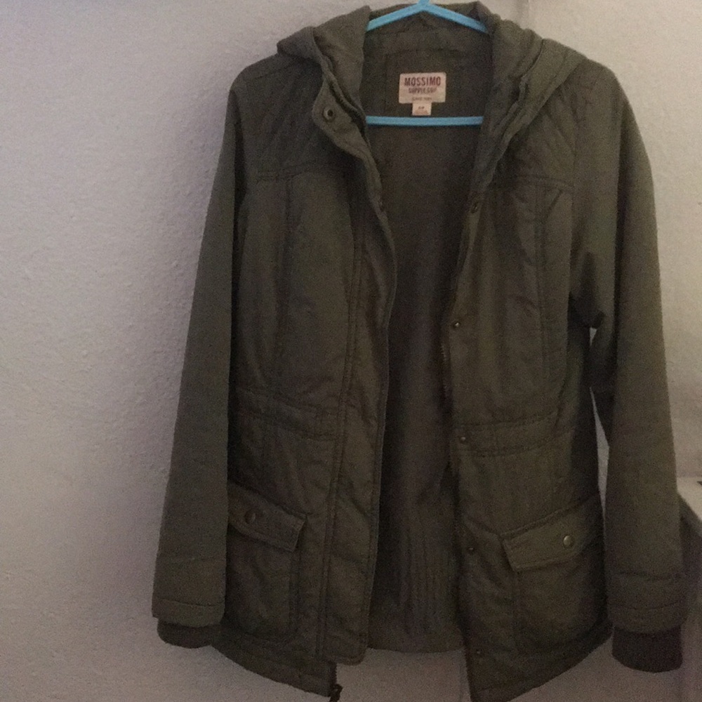 Target Warm Winter Coat with hood and nice pockets