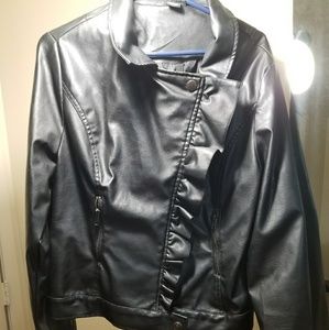 Leather jacket