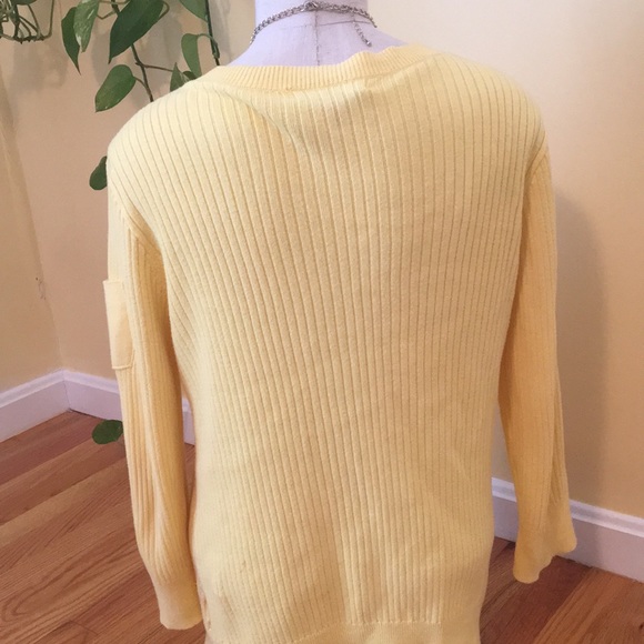 Yellow cardigan - Picture 3 of 4