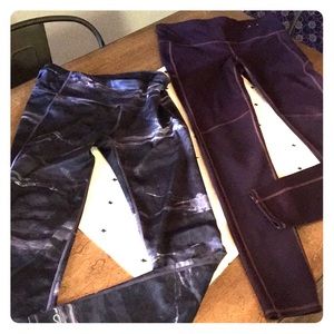2 PAIRS Gapfit skinny leggings