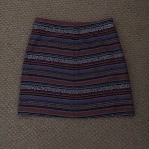 Multi colored pencil skirt
