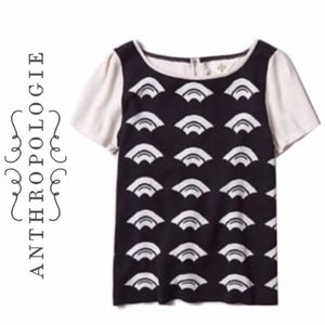 🌟 Rare🌟 Anthropologie HWR Rainbow Sweater