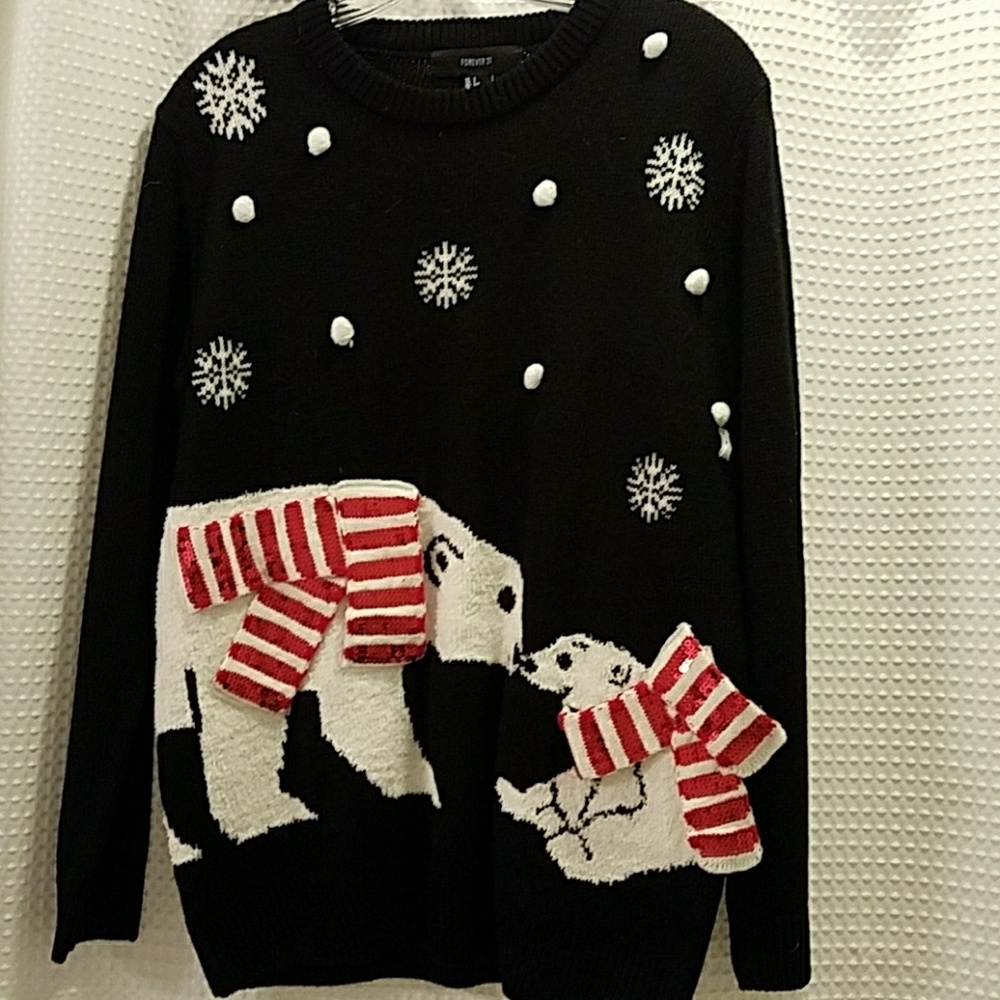 Forever 21 Polar Bear Sweater