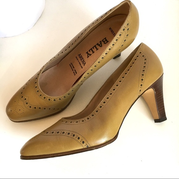 Bally Oxford pumps Made in England Windsor II. 3" - Picture 6 of 8