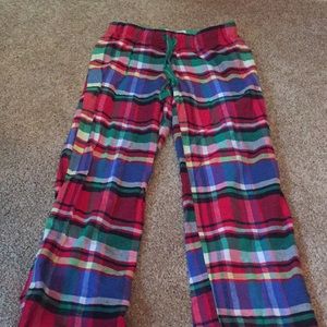 Plaid PJ pants
