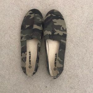 Cute Camo slip ons:)