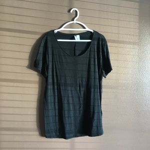 H&M Swoop Neck T-Shirt