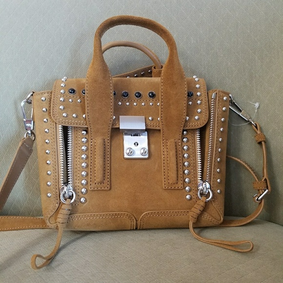 Sold***authentic Phillip Lim mini pasly studded - Picture 2 of 8