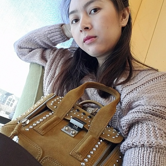 Sold***authentic Phillip Lim mini pasly studded - Picture 7 of 8