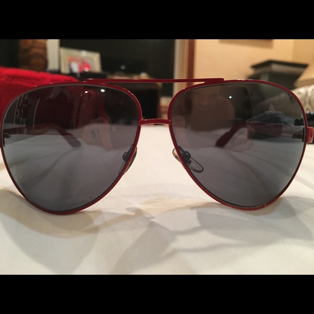 Gucci Red Aviator Sunglasses GG1951/S  63*11 frame