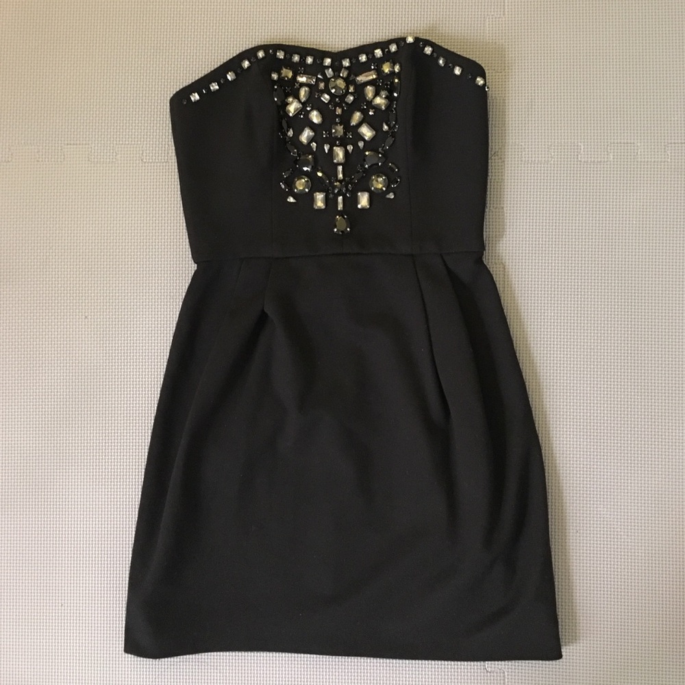 Club Monaco Black Strapless Dress - New Year’s Eve