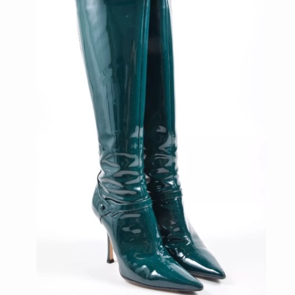 ❌SOLD❌ Jimmy Choo Patent Leather Boots