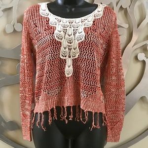 Never Worn - Fringe Sweater