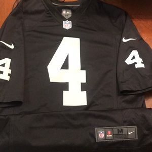 Size M Raiders Carr jersey