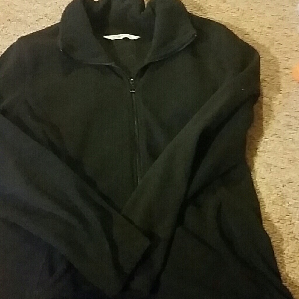 Black sweat jacket