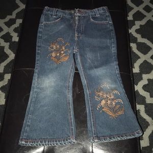 Embroidered Jeans girls 7/8