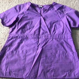 💜🖤💜 Dickies scrub top 👩🏻⚕️👩🏻⚕️