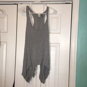 Paper cranes grey tank top