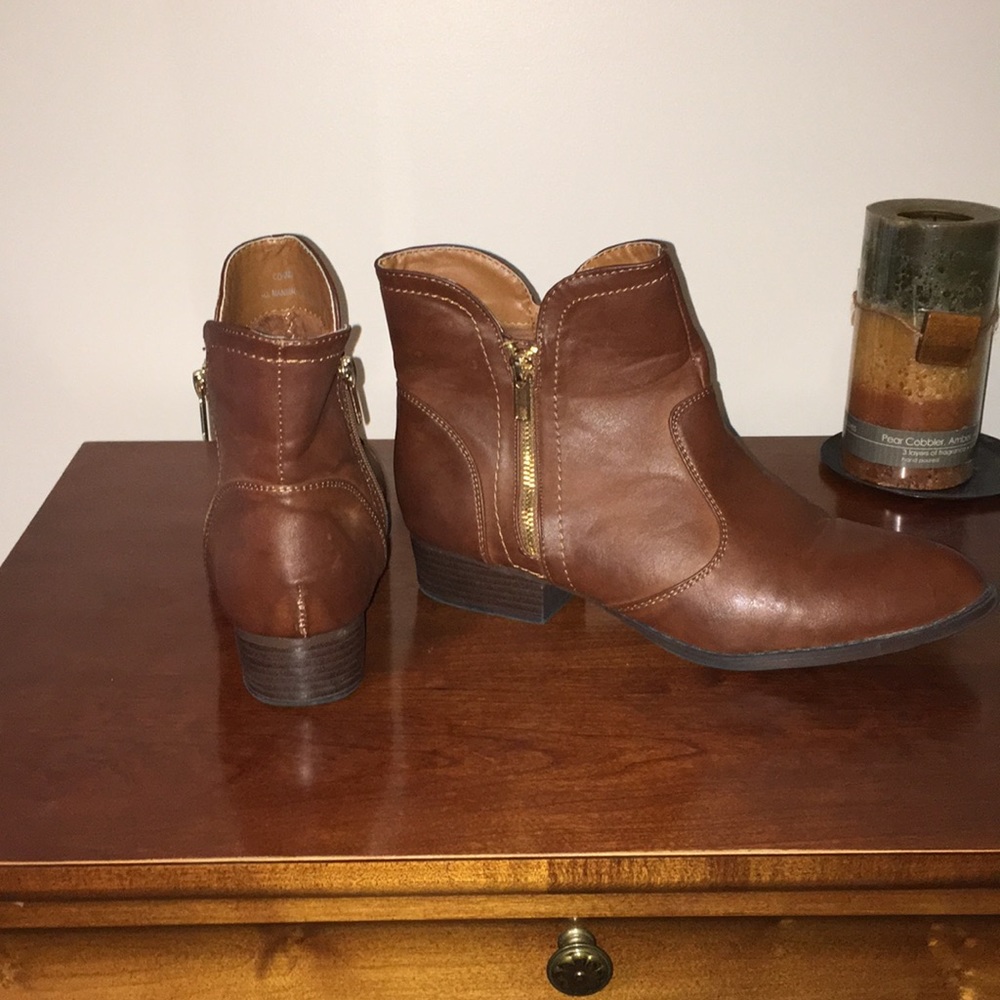 Dark Brown booties