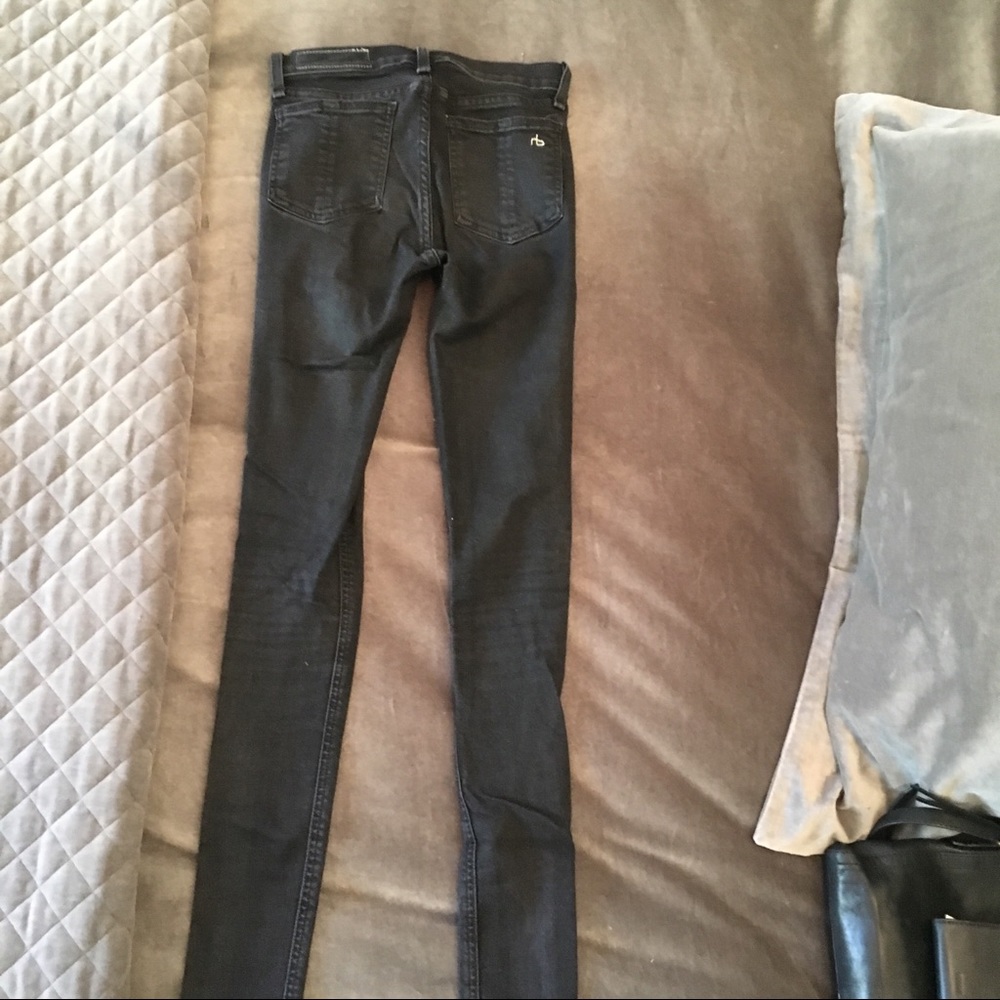 Rag and bone black Jean legging