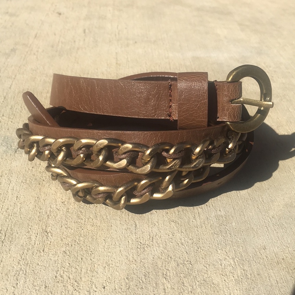 brown and bronze belt - Picture 1 of 5
